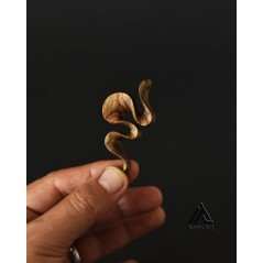 گردنبند چوبی طرح ژیوار