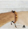 دستبند چوبی و رزینی طرح عادل