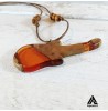 آویز چوبی و رزینی طرح گیتار
