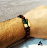 دستبند چوبی و رزینی طرح بهزاد
