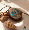 گردنبند فیروزه کوبی شده طرح آرش