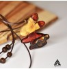 گردنبند رزینی طرح خرگوش