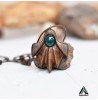 گردنبند چوبی طرح سمین