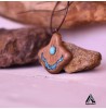 گردنبند فیروزه طرح افسون