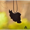 گردنبند چوبی طرح نقشه ایران