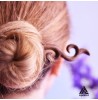 پین مو چوبی طرح اسلیمی