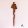 گیره مو چوبی طرح کاج