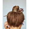 پین چوبی مو طرح خرگوش