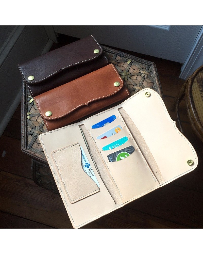 الگوی رایگان کیف پول چرم