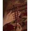 پین چوبی مو طرح کارن