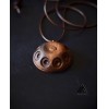 گردنبند چوبی طرح هنگ درام (هنگدرام)