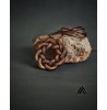 گردنبند چوبی طرح مارپیچ