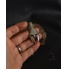 گردنبند استیل طرح کلاخود گلادیاتور