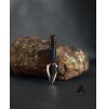 گردنبند استیل طرح سرنیزه