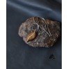ست گردنبند و گوشواره چوبی طرح آرینا