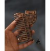 شانه چوبی طرح اسب تروا