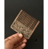 شانه چوبی طرح نقش مایه سنتی