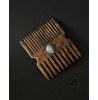 شانه چوبی دو طرفه طرح پرتو
