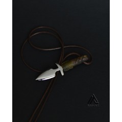 گردنبند استیل طرح نیزه سرخپوستی