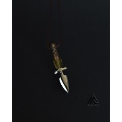 گردنبند استیل طرح نیزه سرخپوستی