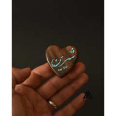 گردنبند فیروزه کوبی شده طرح شیرین