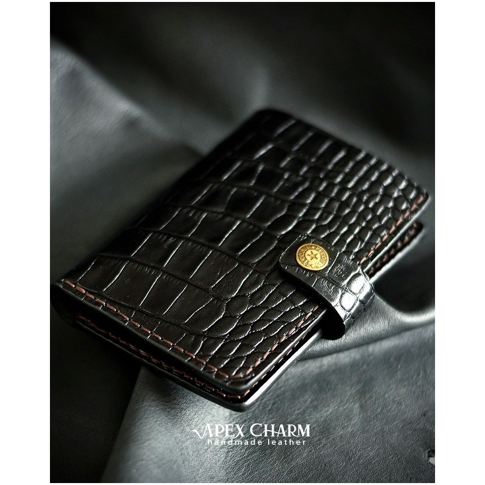 کیف پول جیبی چرمی طرح آله