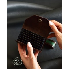 ست جاکلیدی و جاکارتی چرم