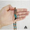 گردنبند چوبی طرح اردلان