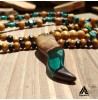 گردنبند چوبی طرح اردلان