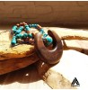 گردنبند چوبی طرح هلال